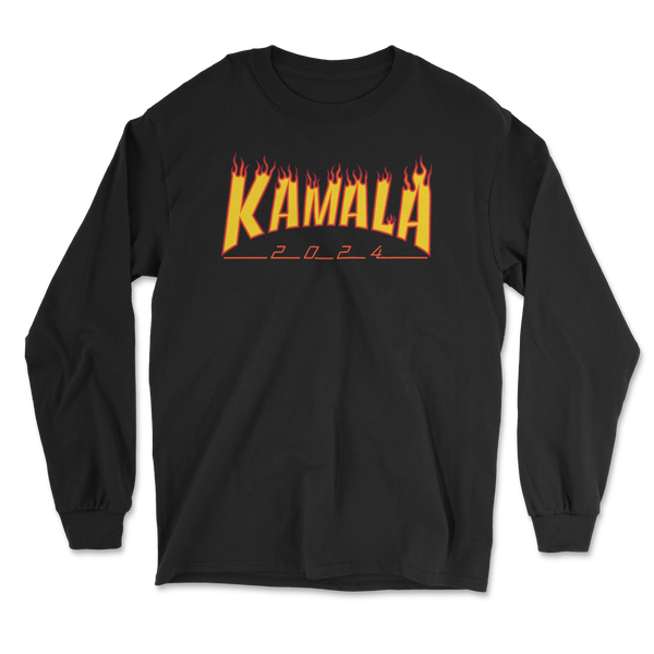 Kamala Flame LS T-Shirt